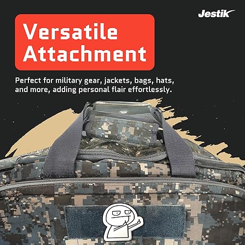 Miniatura 123 de Don't Be A Salty Creative Humor - Parche táctico militar para moral, divertidos parches tácticos, cierre de gancho y bucle de goma de PVC, parches