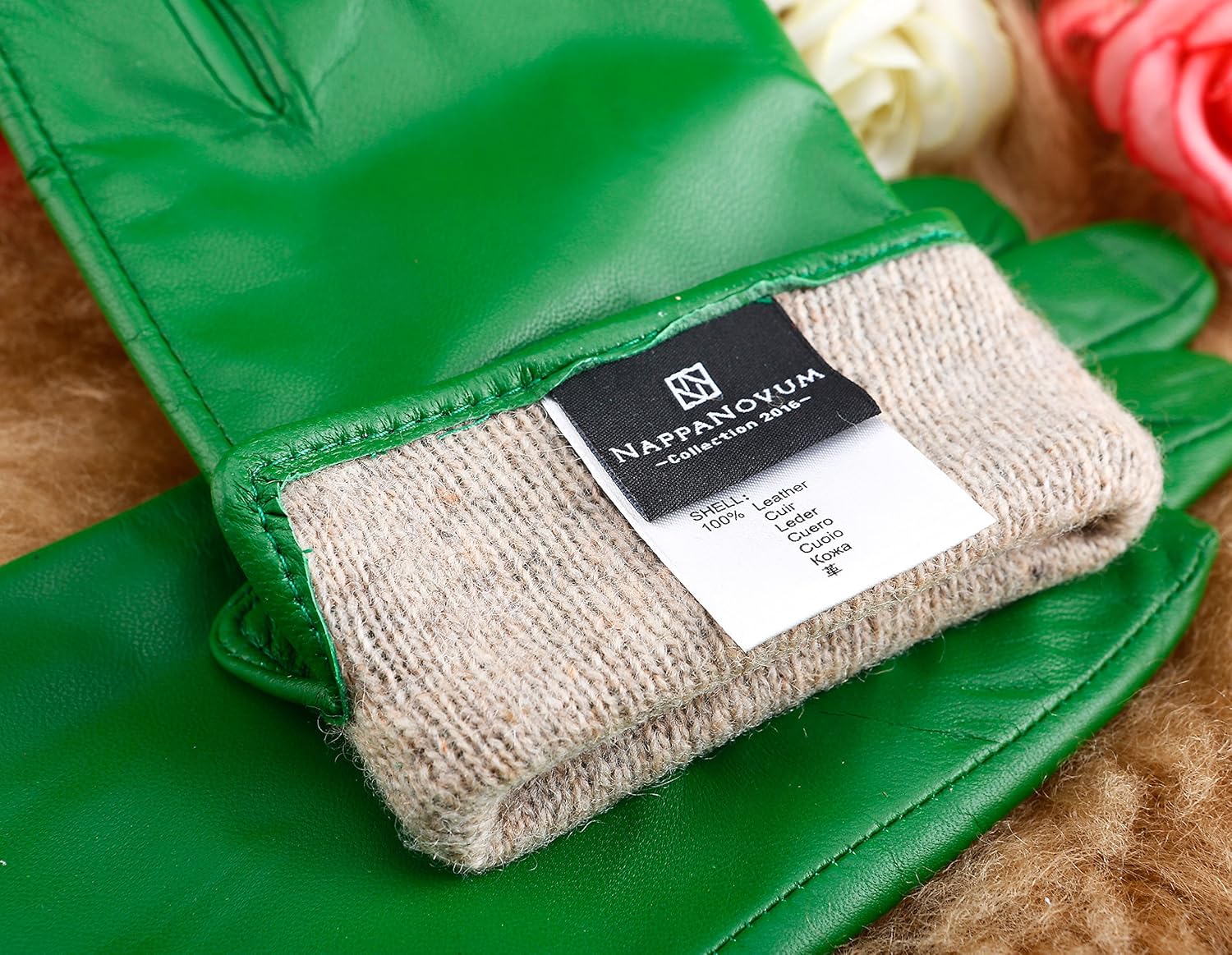 Women's Italian Leather Gloves Lambskin Winter Comfort Gloves (Touchscreen or Non-Touchscreen) - Image 5