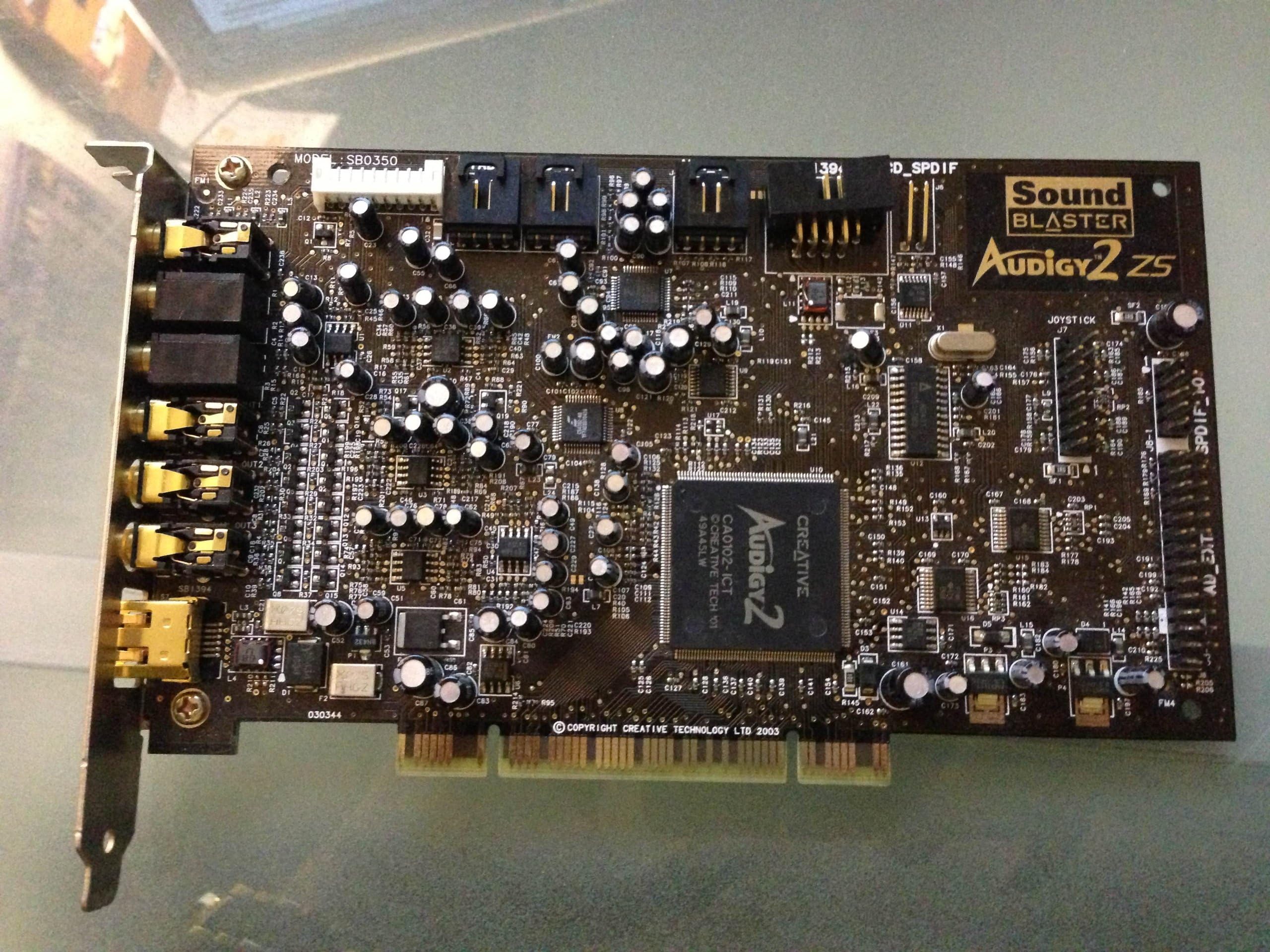 Labs Sound Blaster Audigy 2 ZS Internal Sound Card