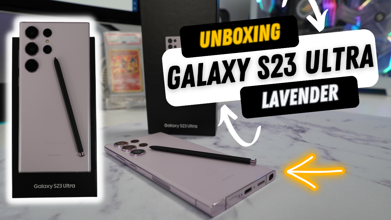 Watch Samsung Galaxy S23 Ultra Lavender 512GB on Amazon Live