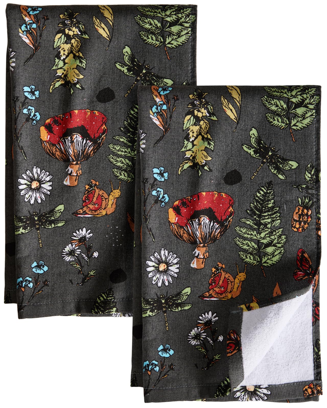 Miss Adola Cotton Kitchen Towels Set of 2 - dish cloths and dish towels | Mubboo