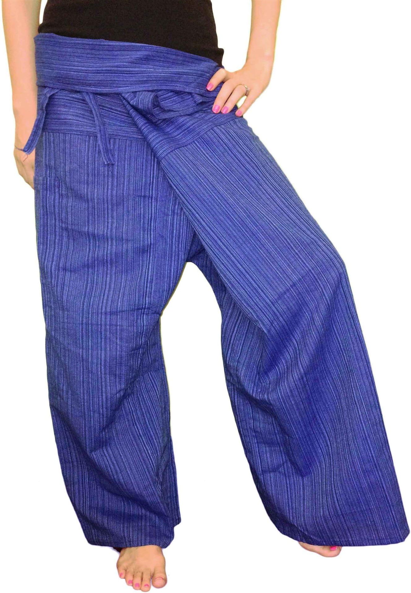 Orient Trail Women's Thailand 100% Heavy Cotton Fisherman Yoga Pants