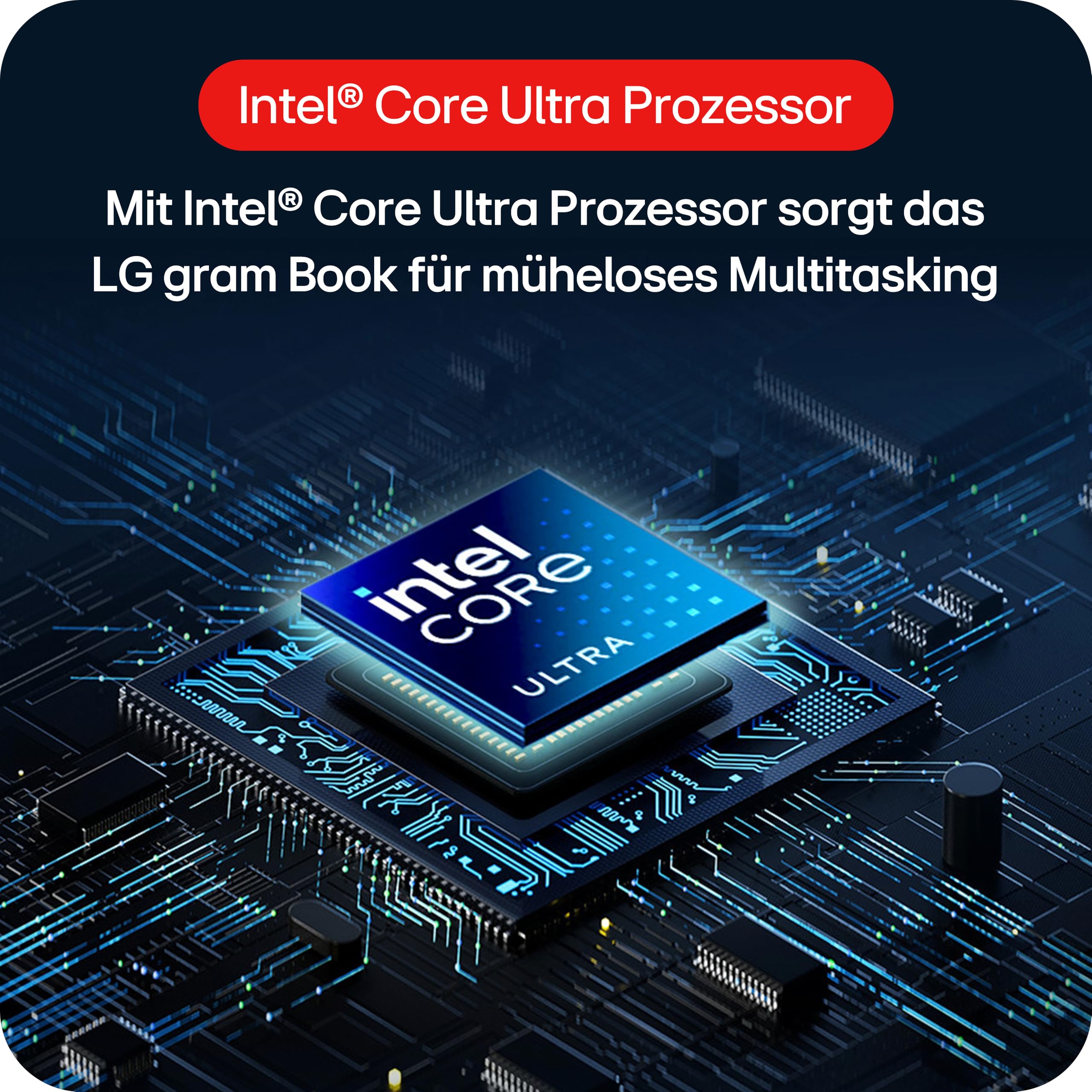 LG gram Pro 16 16Z90TS-G.AU89G (16 Zoll) IPS Notebook, Intel Core Ultra 7 258V, Intel Arc™ Graphics 140V, 16GB RAM, 1TB SSD, federleicht (1,239 kg), gram AI, Copilot+ PC, 77 Wh, Thunderbolt 4, Schwarz