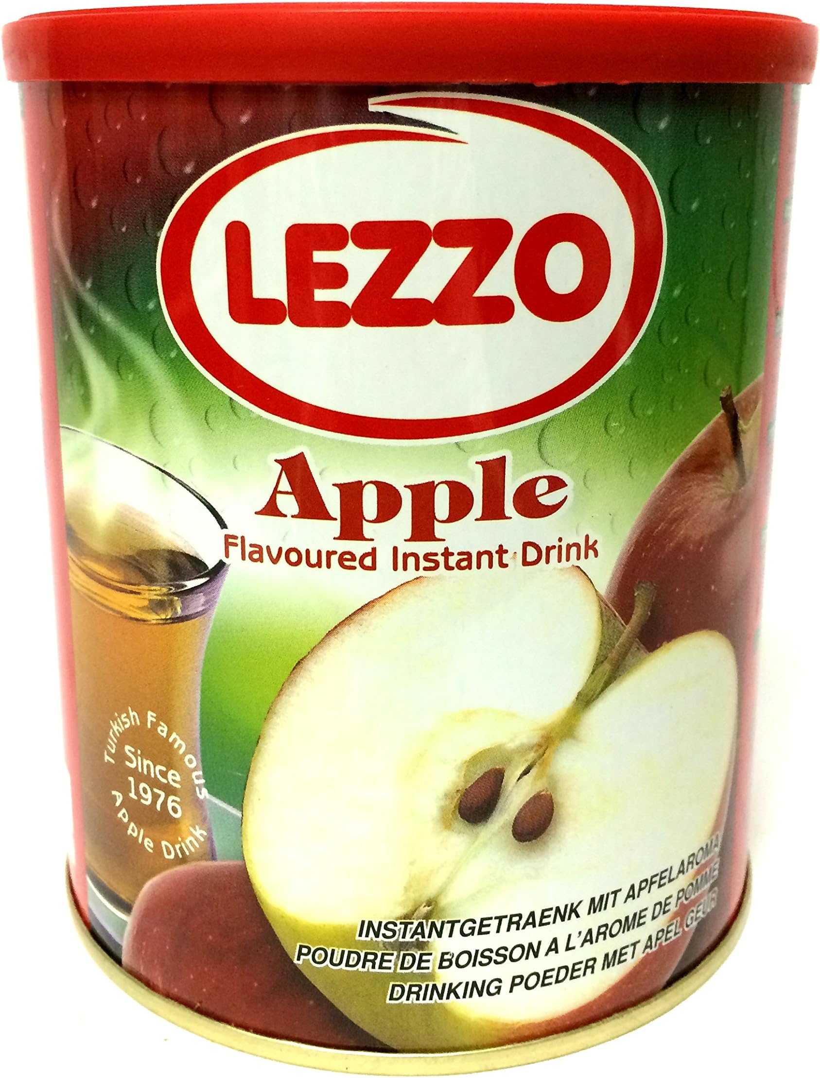 4 x 700 g Lezzo instant drink with apple flavor