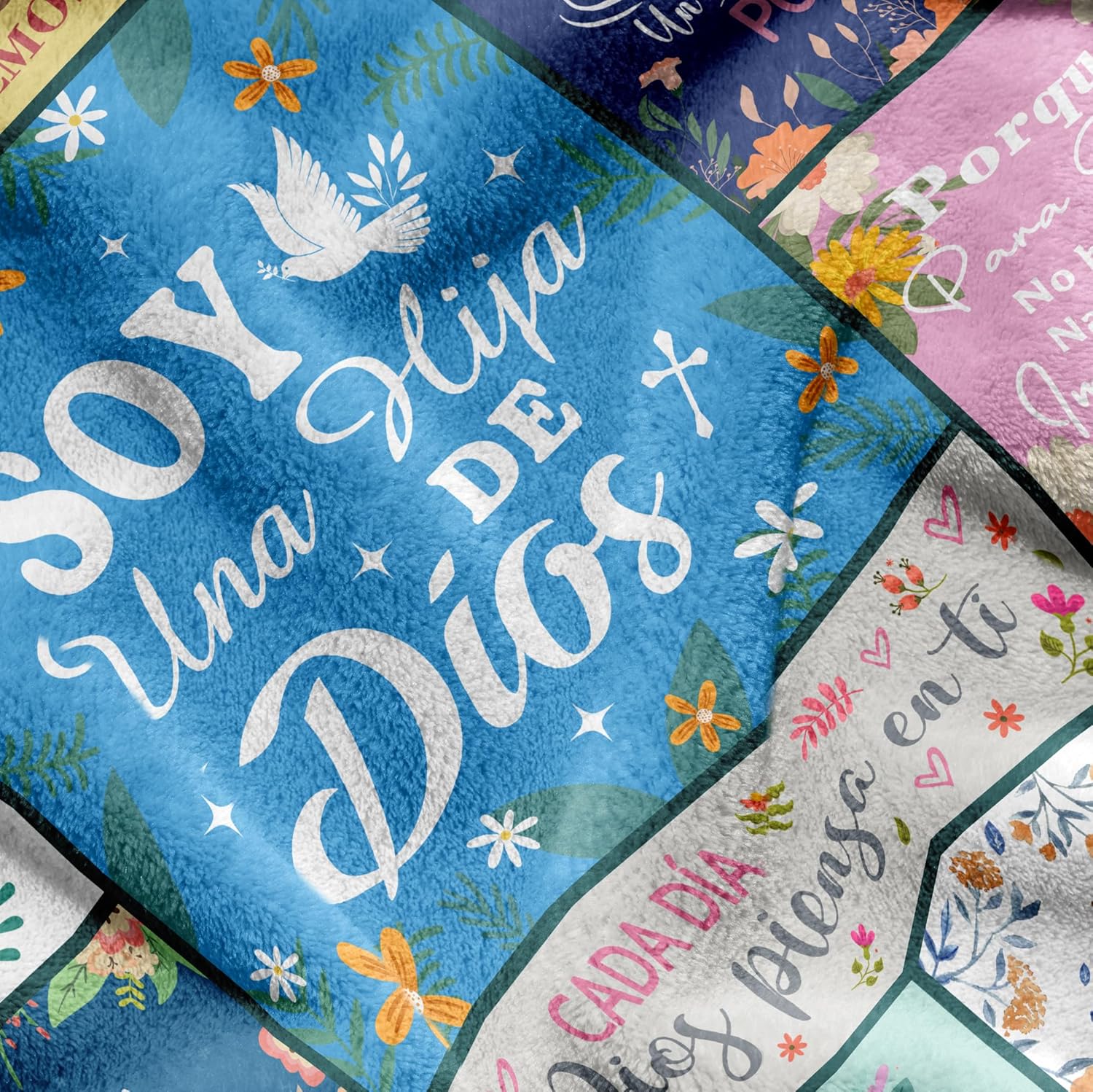 Nicetous Regalos Cristianos en Español, Regalos Cristianos para Mujer Manta, Regalos para Mujer Cristiana, Spanish Christian Gifts for Women, Christian Blanket for Women Soft Throw Blanket 50x60in - Image 6