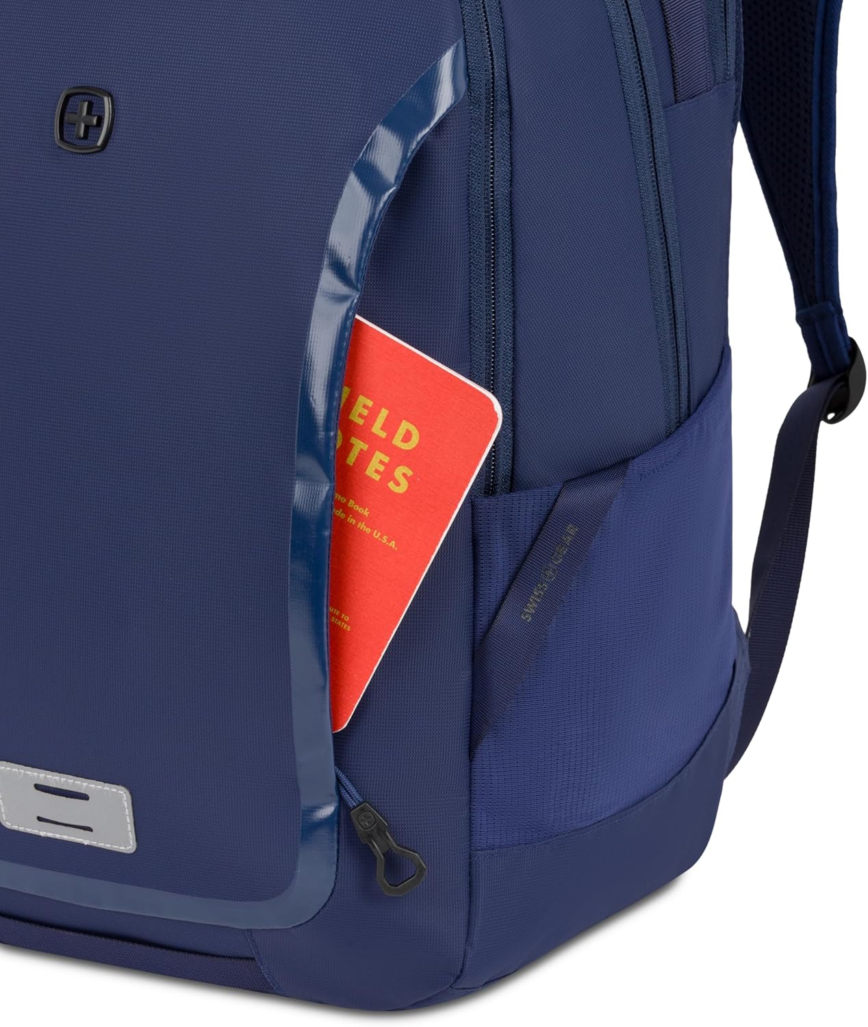SwissGear Shield Laptop Backpack, Navy, 18.5"x12"x6"