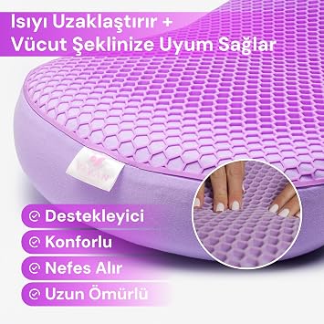 Dream Pillow Sweatproof Orthopedic Pillow with Refreshing Features