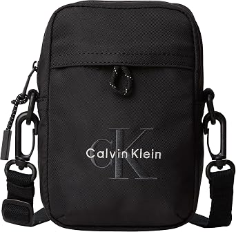 Calvin Klein Men's Handbag, Black, One Size
