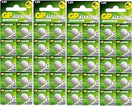 LR44 40-Pack of GP Batteries LR44 Button cell batteries Also known as AG13 / A76 suitable for Toys Calculators/Tv Remotes/Watches etc