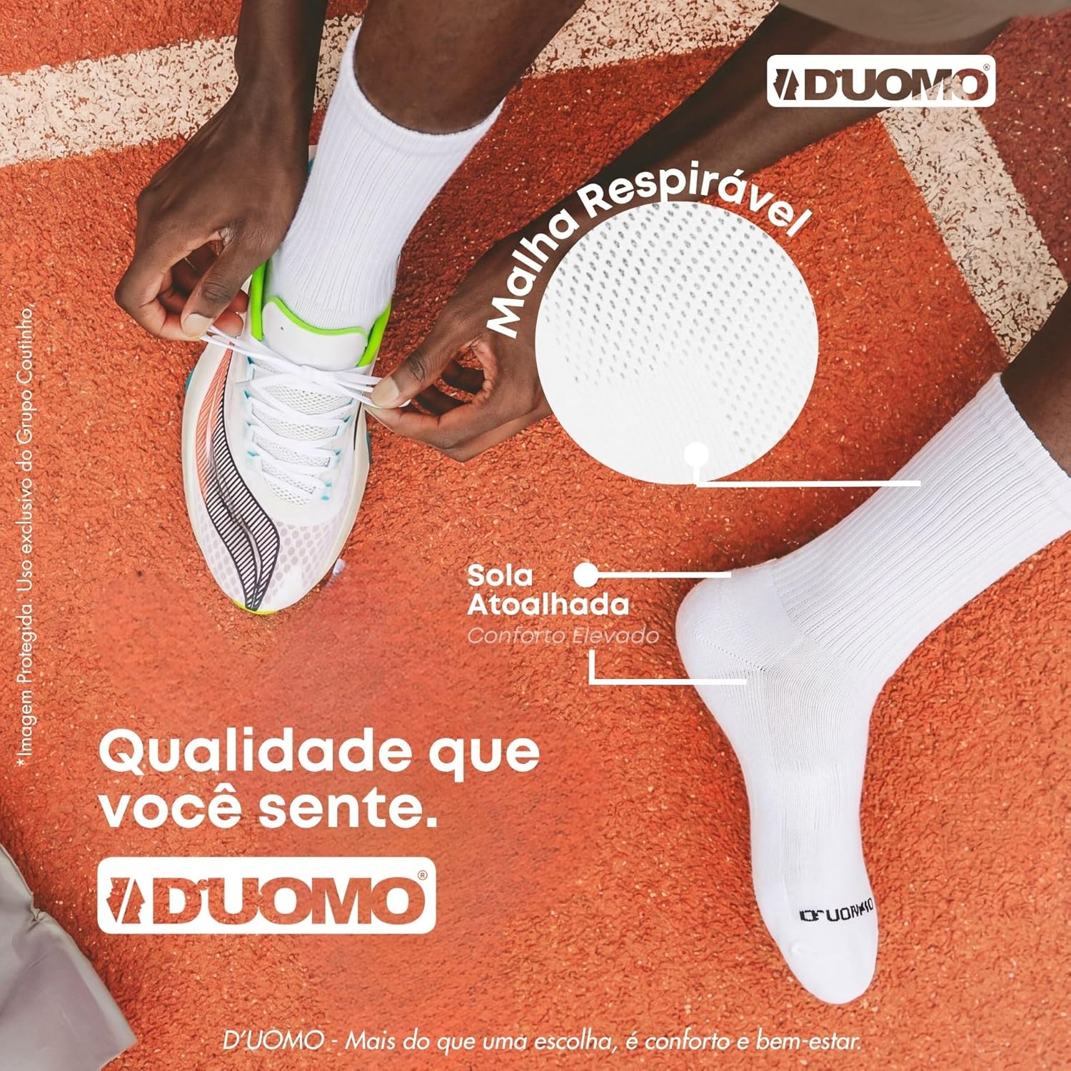Kit 6 Pares Meia Masculino Cano Alto Longo Corrida Academia Algodão Premium Duomo em promoção! Veja a oferta e mais achadinhos de Moda íntima 5 Hoje é o melhor dia para comprar Kit 6 Pares Meia Masculino Cano Alto Longo Corrida Academia Algodão Premium Duomo com aquele preço maroto! Promoção! Aproveite a oferta! 5
