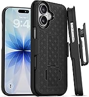 Vista 96 de MOTIVE for iPhone 15 Pro Max Case with Belt Clip, Shell Holster Combo for Apple iPhone 15 Pro Max Holster, Slim Rugged Case, Drop Shockproof