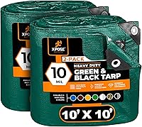 Vista 55 de Xpose Safety - Lona de poliéster resistente, 0.394 pulgadas de grosor, resistente al agua, con protección contra rayos UV, reversible