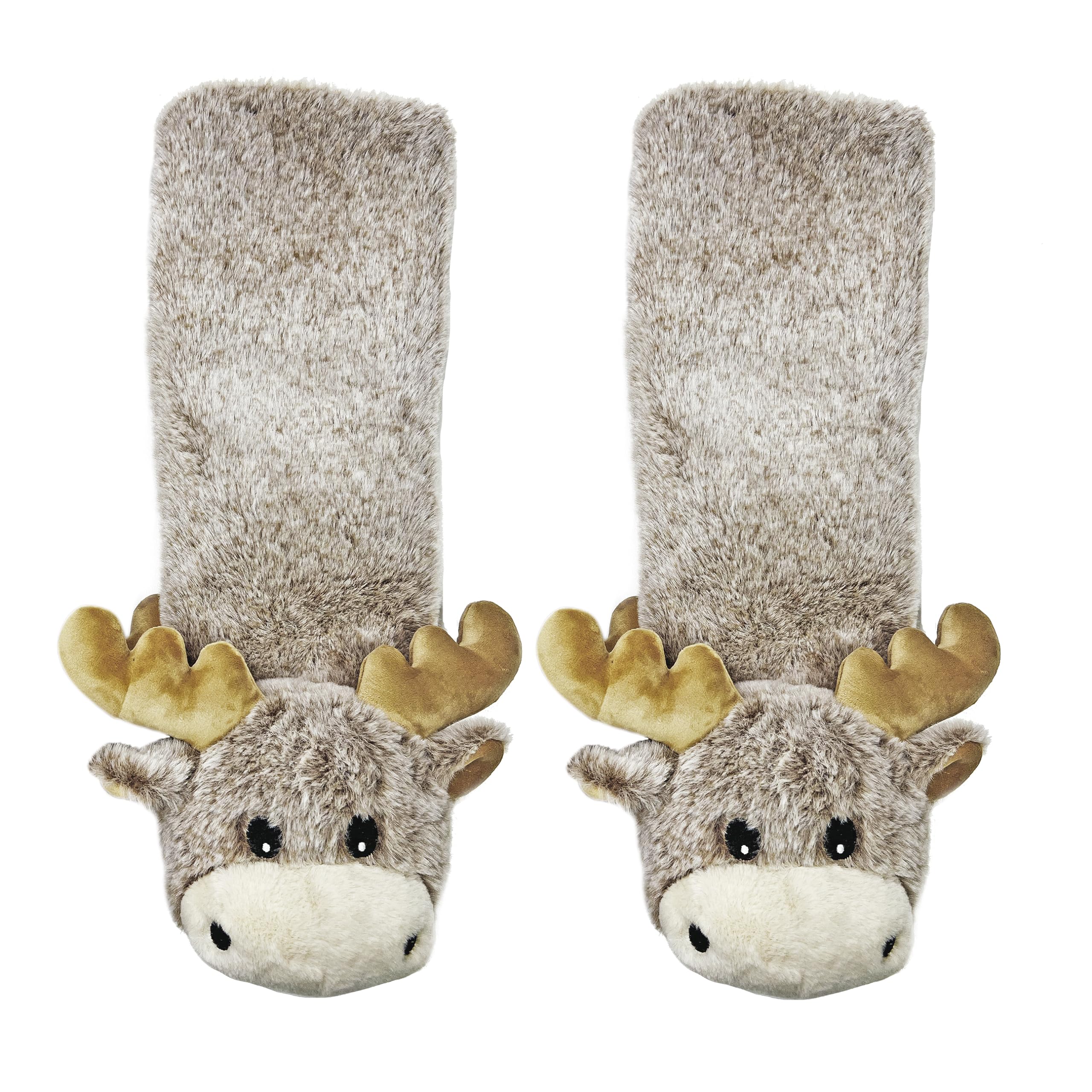 ooohyeah Women’s Fuzzy Animal Warm Slipper Socks, Cute Funny Cozy Non-Slip House Socks for Women, Size 5-10