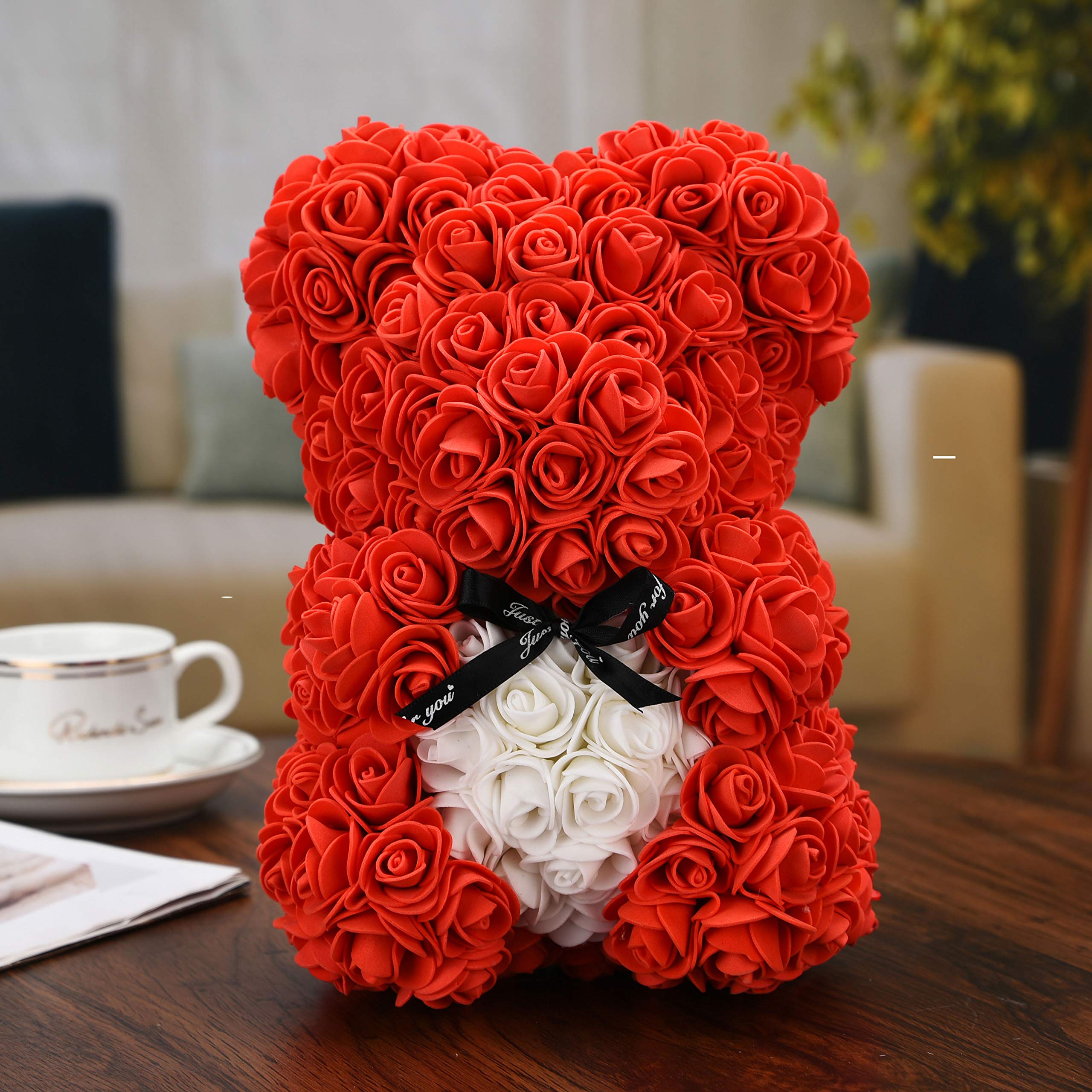 Rosen Bär Teddybär Muttertagsgeschenk Geschenk Mama Freundin