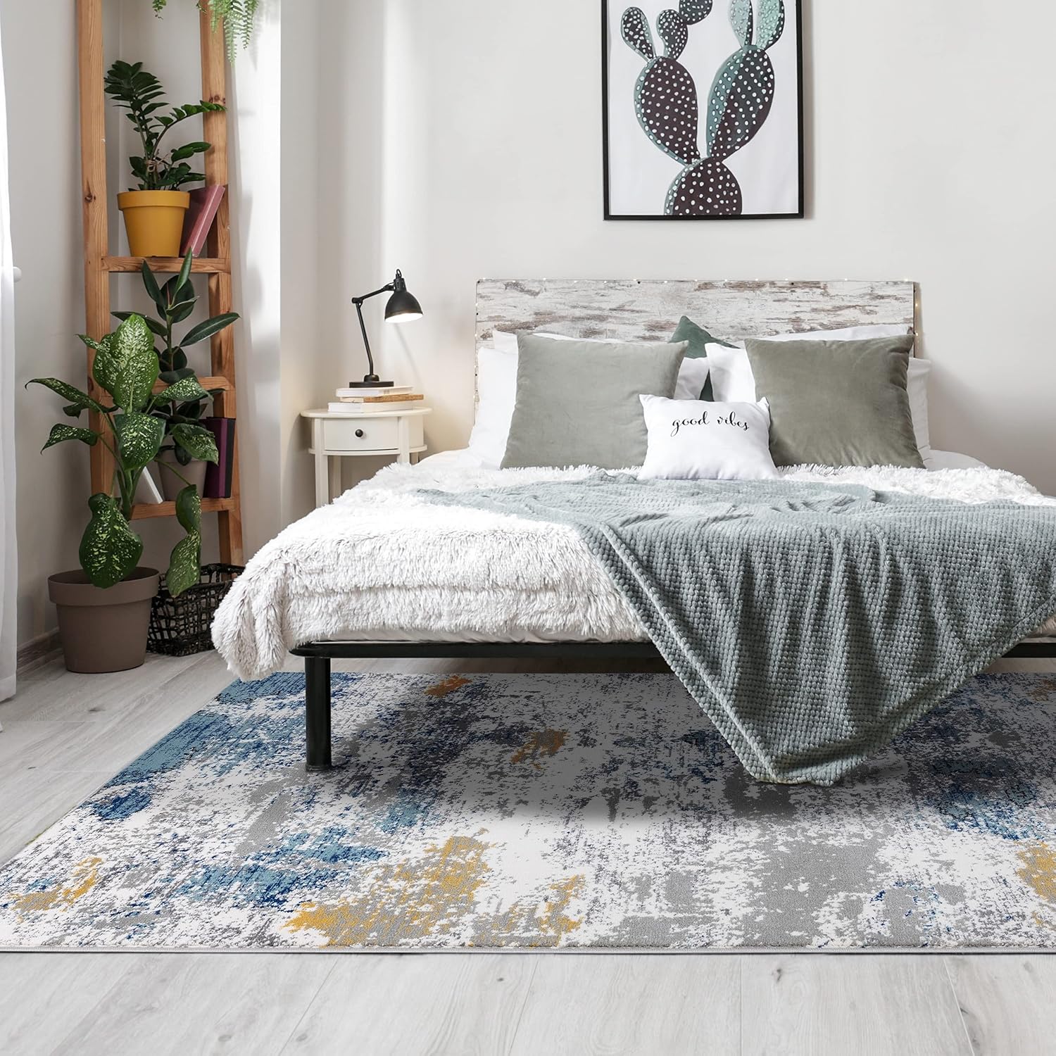 LUXE WEAVERS Victoria Abstract Multi 2x7 Area Rug 9146
