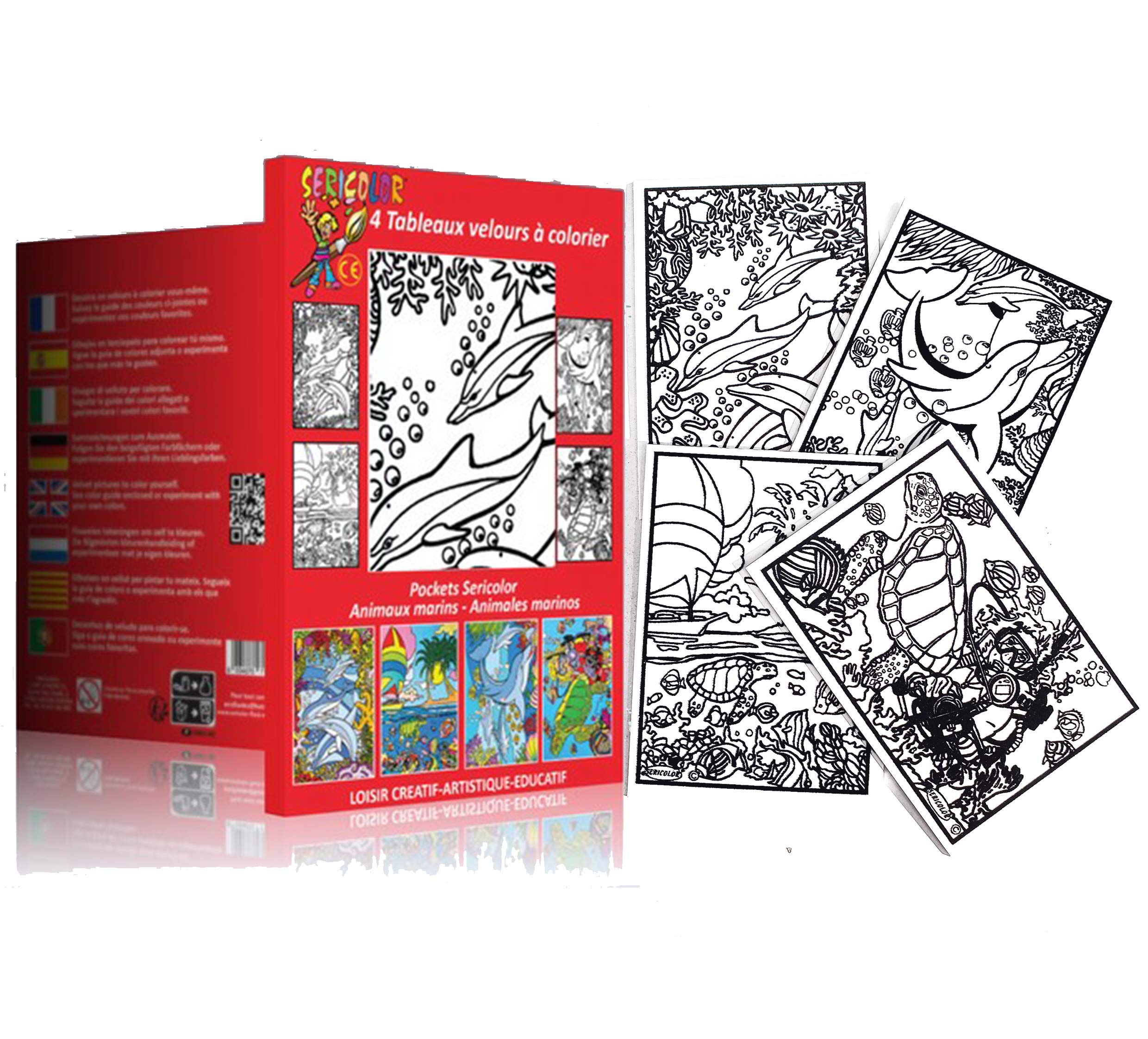 Tableaux velours à colorer (Sercolor) – Joonz