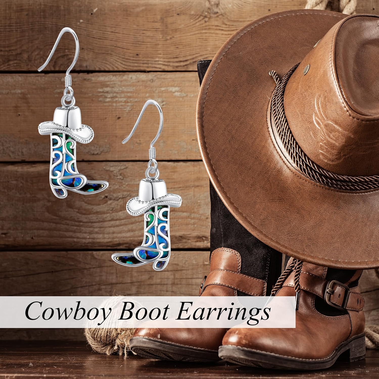 Sterling Silver Mushroom/Dragonfly/Sunflower/Raven/Feather Dangle Earrings Drop Earrings Jewelry for Women Mom - Image 6