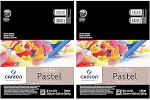 Canson Mi-Teintes Pastel Paper Pad: Unleash Your Artistic Potential with Dual-Textured Masterpiece