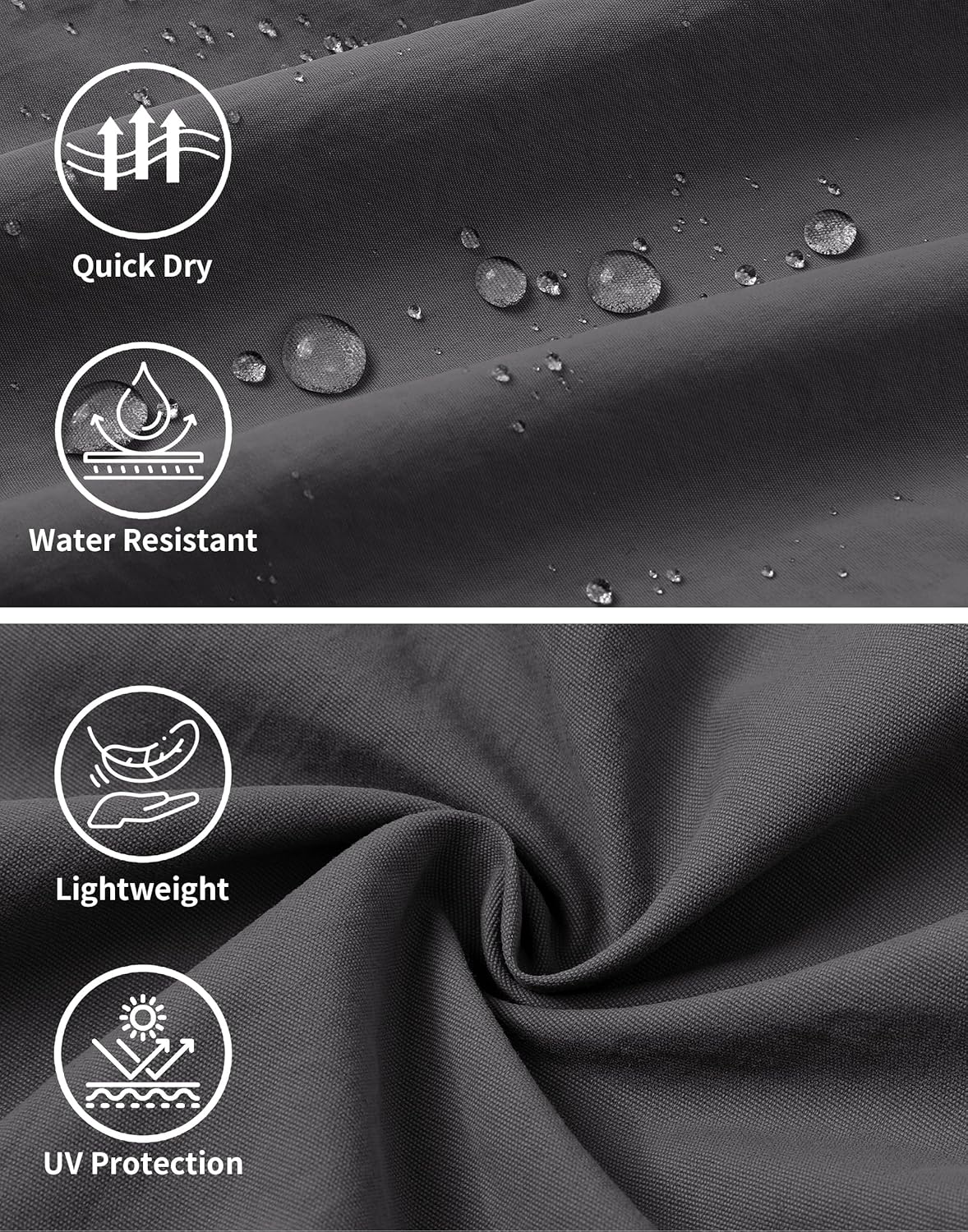 Pioneer Camp Men's Hiking Cargo Pants Lightweight Quick Dry Outdoor Water Resistant Work Tactical Pant for Men Travel Fishing - Image 5