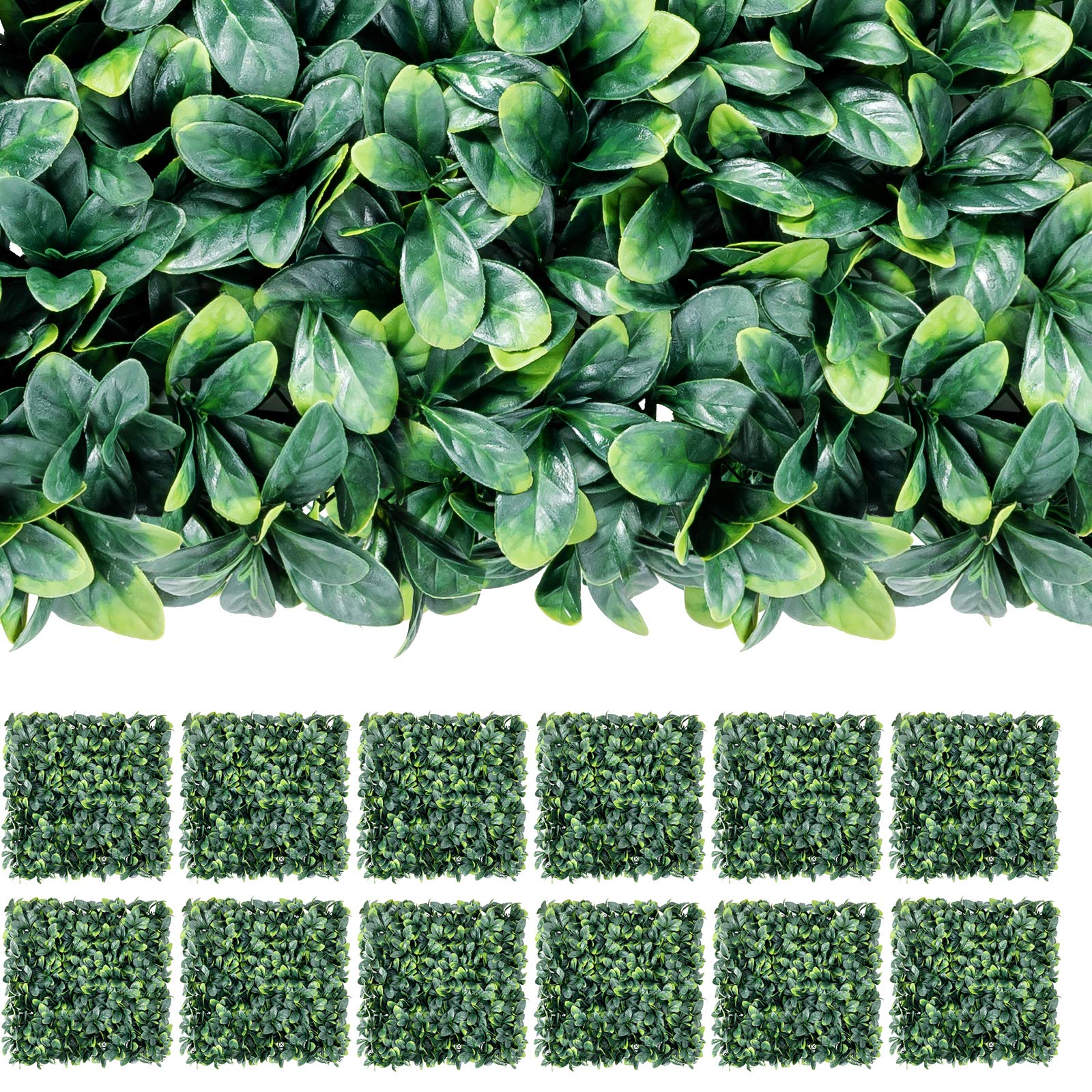 Buy Giantex 12PCS 20x20inch Artificial Boxwood Panels Garden Privacy