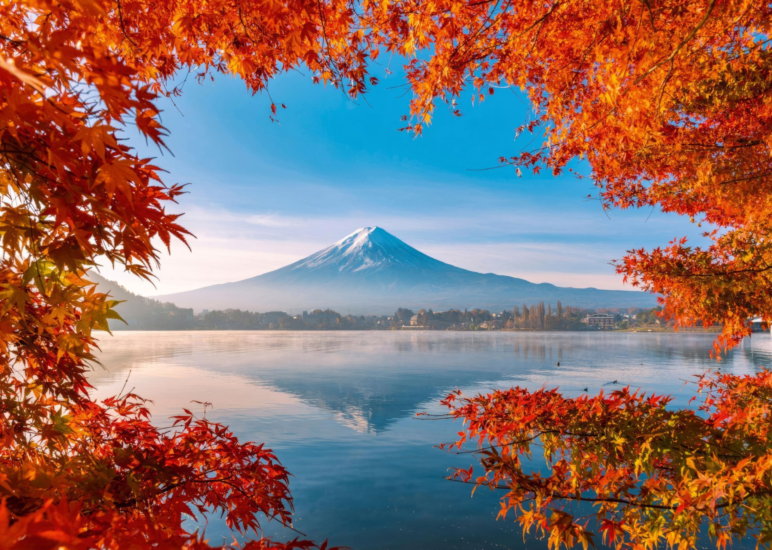 Jigsaw Puzzles for Adults 1000 Piece Fuji Mountain 27.56 x 19.69 Inch Jigsaw Puzzles for Adults Educational Game Challenge Toy 1000 Pieces Mount Fuji Puzzle for Adult