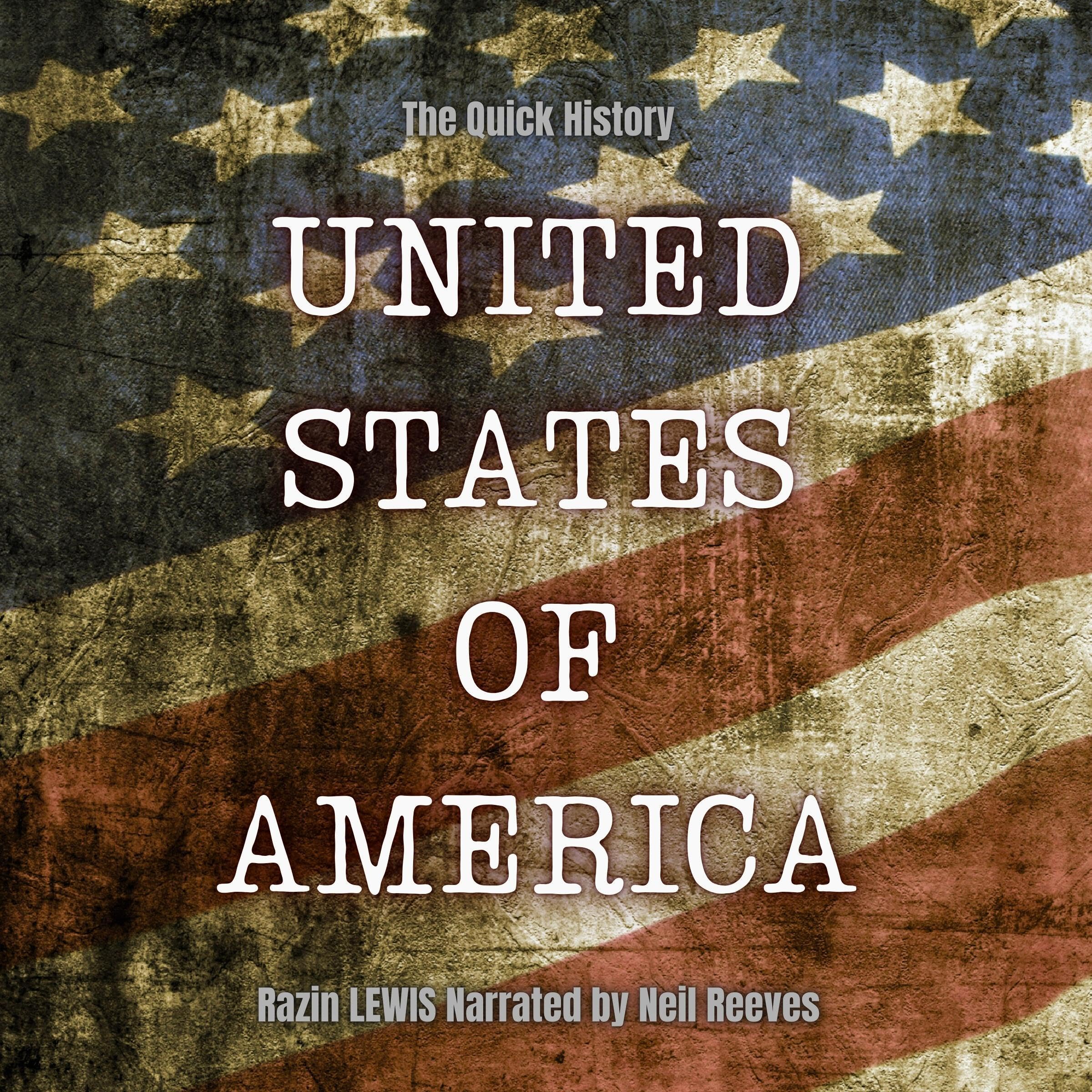 Cover art for The Quick History! United States of America: A Fascinating Journey in Time Crafted for Busy People