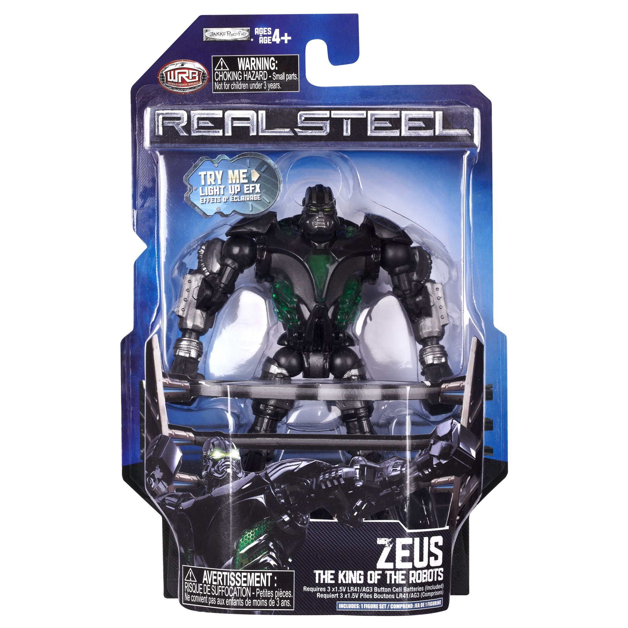 JAKKS PACIFIC REAL STEEL ZEUS/METRO/REAL STEEL 5