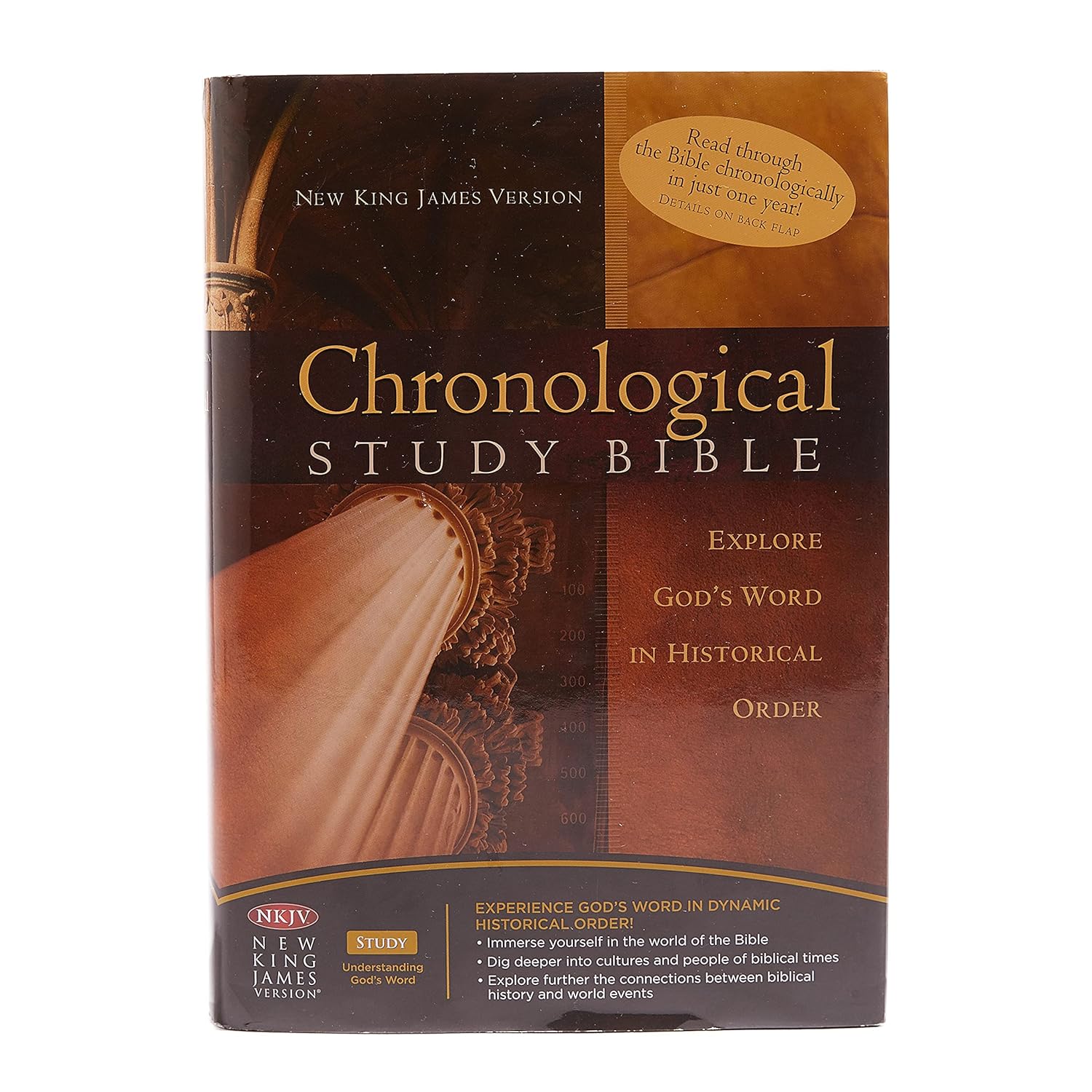 The Chronological Study Bible: New King James Version      Hardcover – October 14, 2008