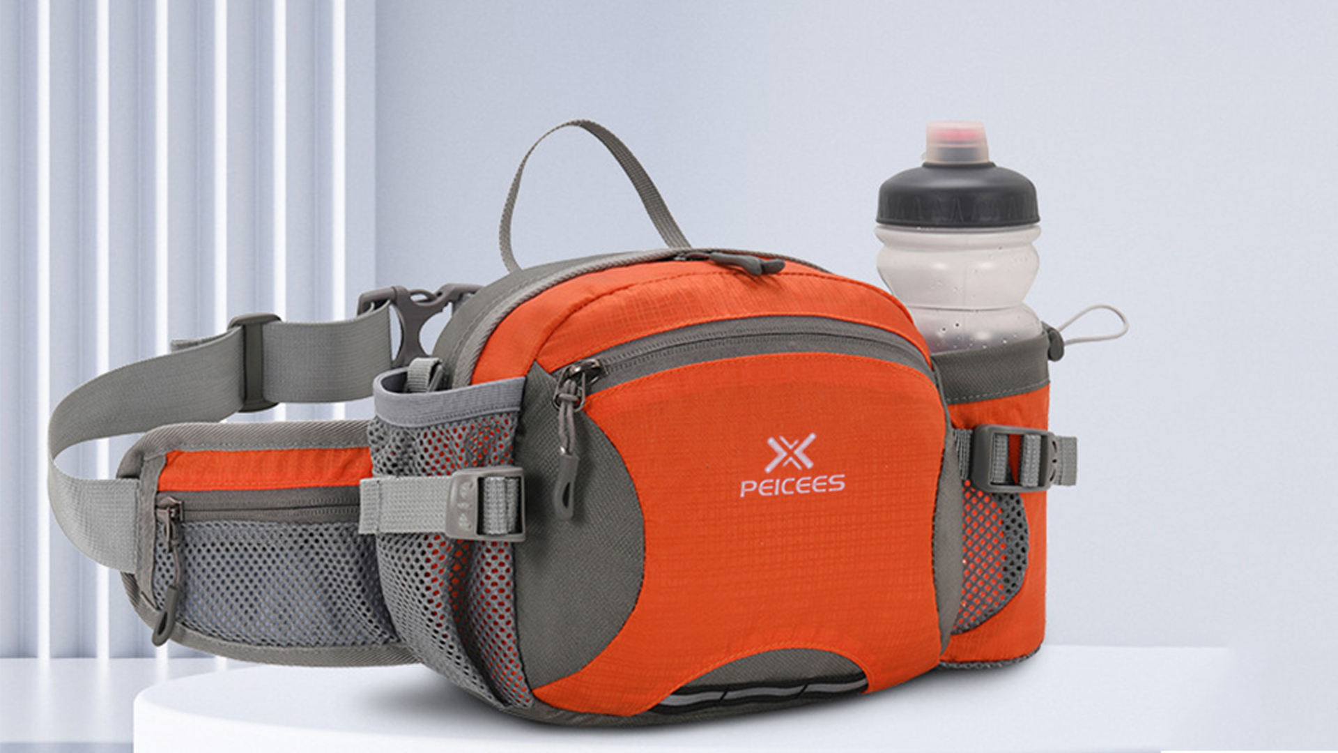 バッグ 90s EMS HIKING WATER BOTTLE HOLDER BAG Outdoor Hiking Water Bottle Carrier Bag Camping Insulated Bottle