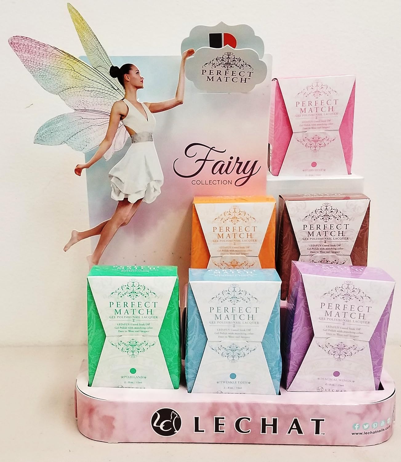 LeChat Perfect Match - Gel+ Matching Nail Polish colors - FAIRY TALES Collection (No Display)