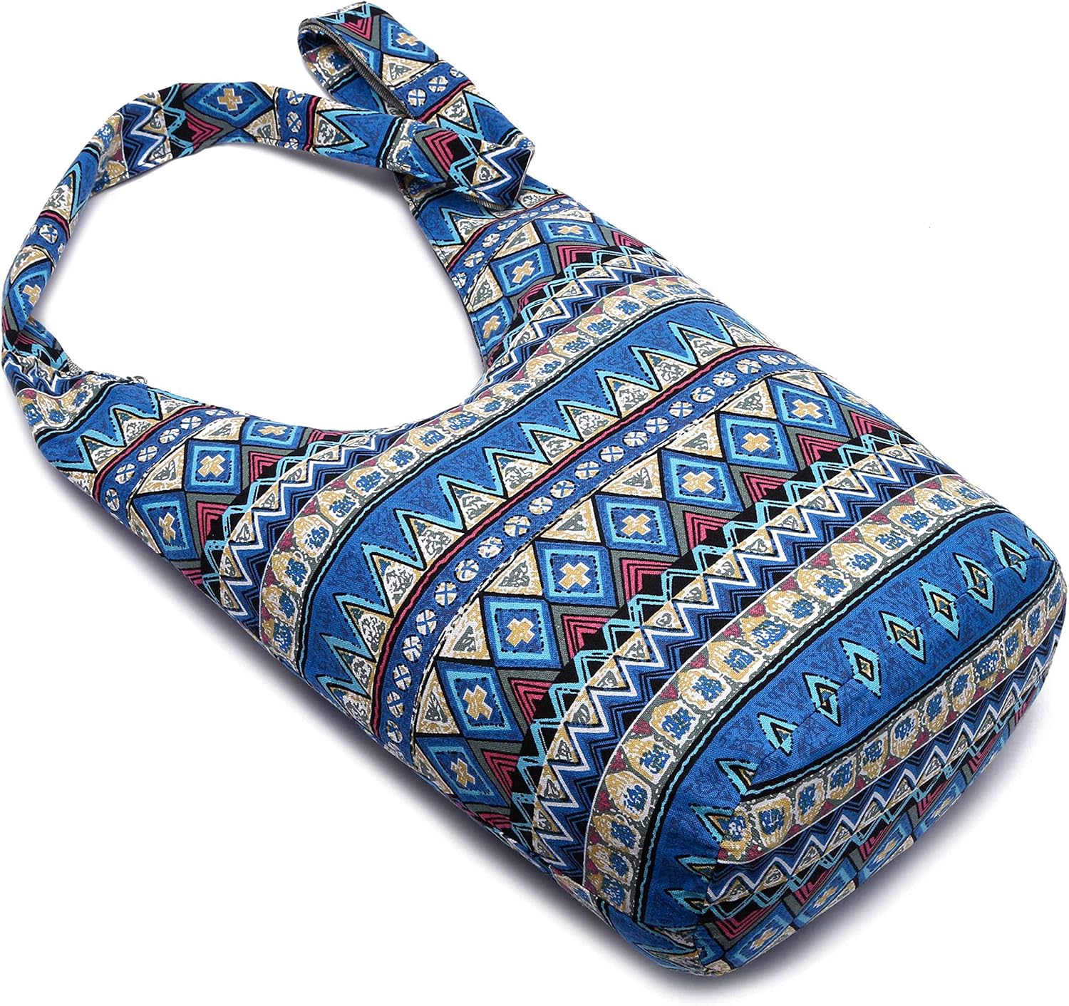 Women Shoulder Handbags Fashion canvas Hippie Crossbody Bags Bohemian Animal Prints Hobo Bags - Image 9