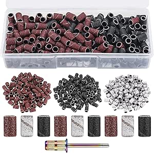 100 Cilindri Abrasivi 80# Per Trapano Unghie - Per Manicure E Pedicure, Levigatura Professionale - Foto 12