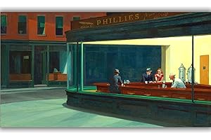 Nighthawks by Edward Hopper Canvas Print: Capture the Essence of Urban Nightlife
