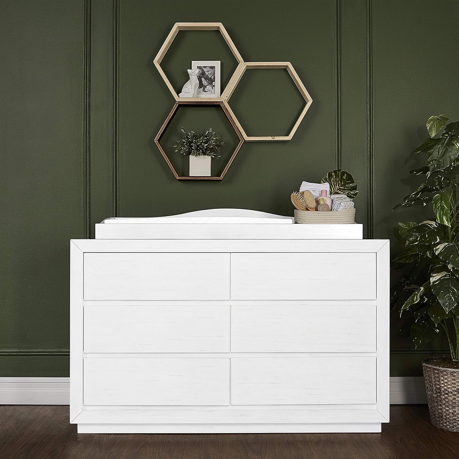 Dream On Me - Brandclub - Evolur Maddox Double Dresser, Weathered White