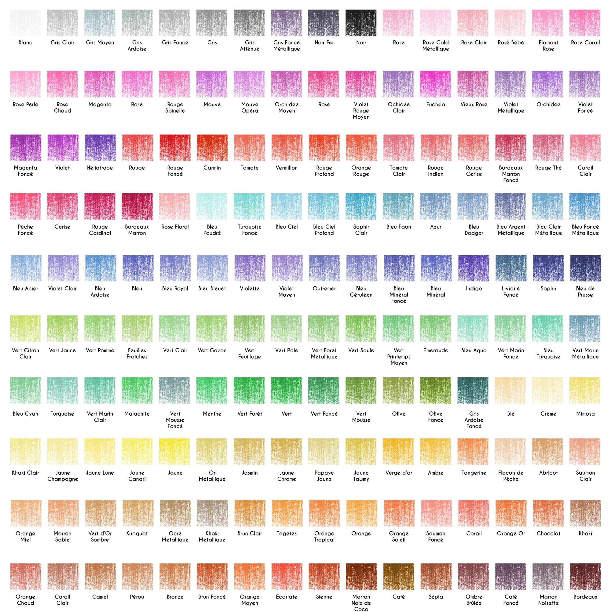 Zenacolor - Set de 160 Crayons de Couleur - Pour le Coloriage, Dessin, Croquis - Crayon pour Adulte, Enfant, Professionnel