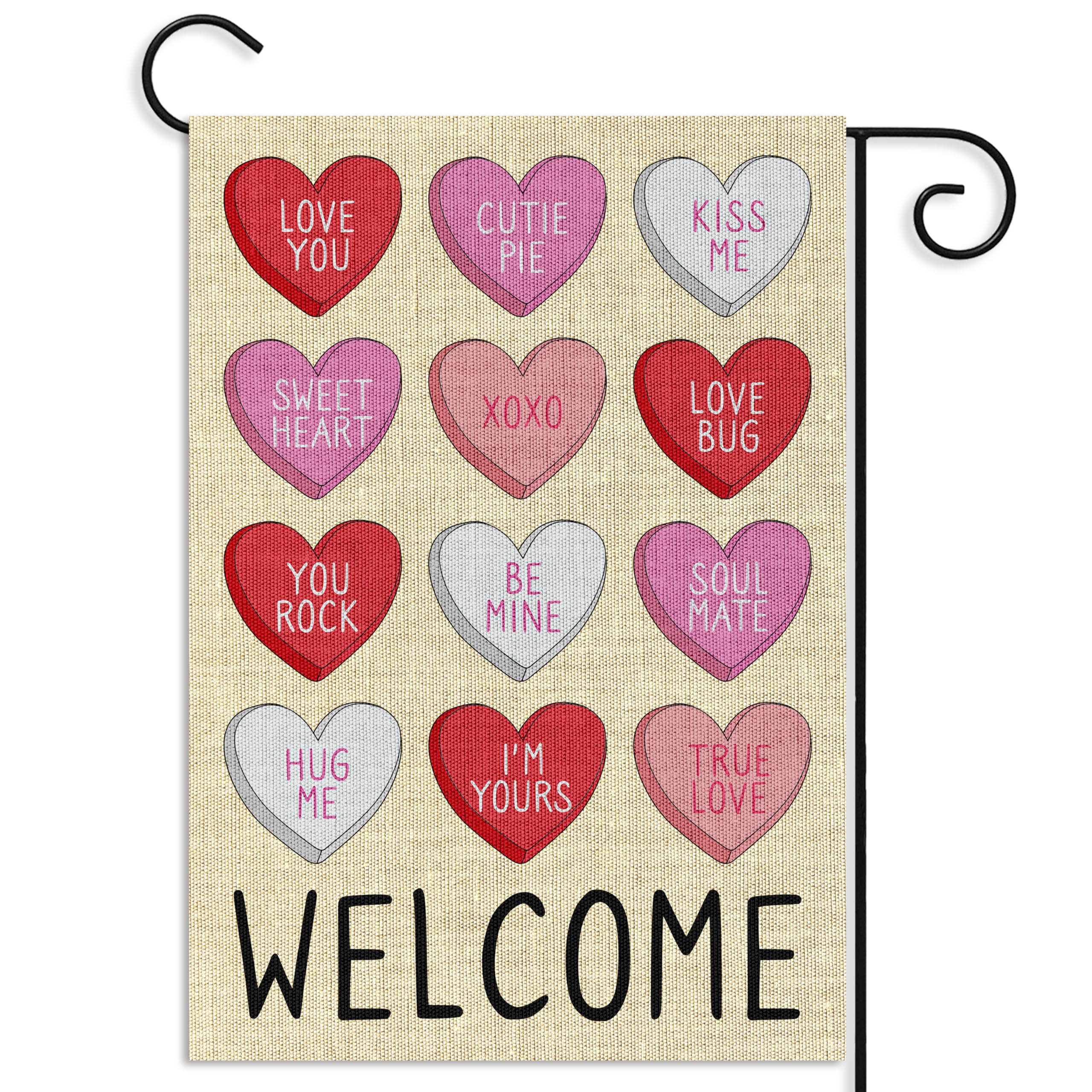Amazon.com : WATINC Valentine's Day Garden Flag - 12 X 18 Inch