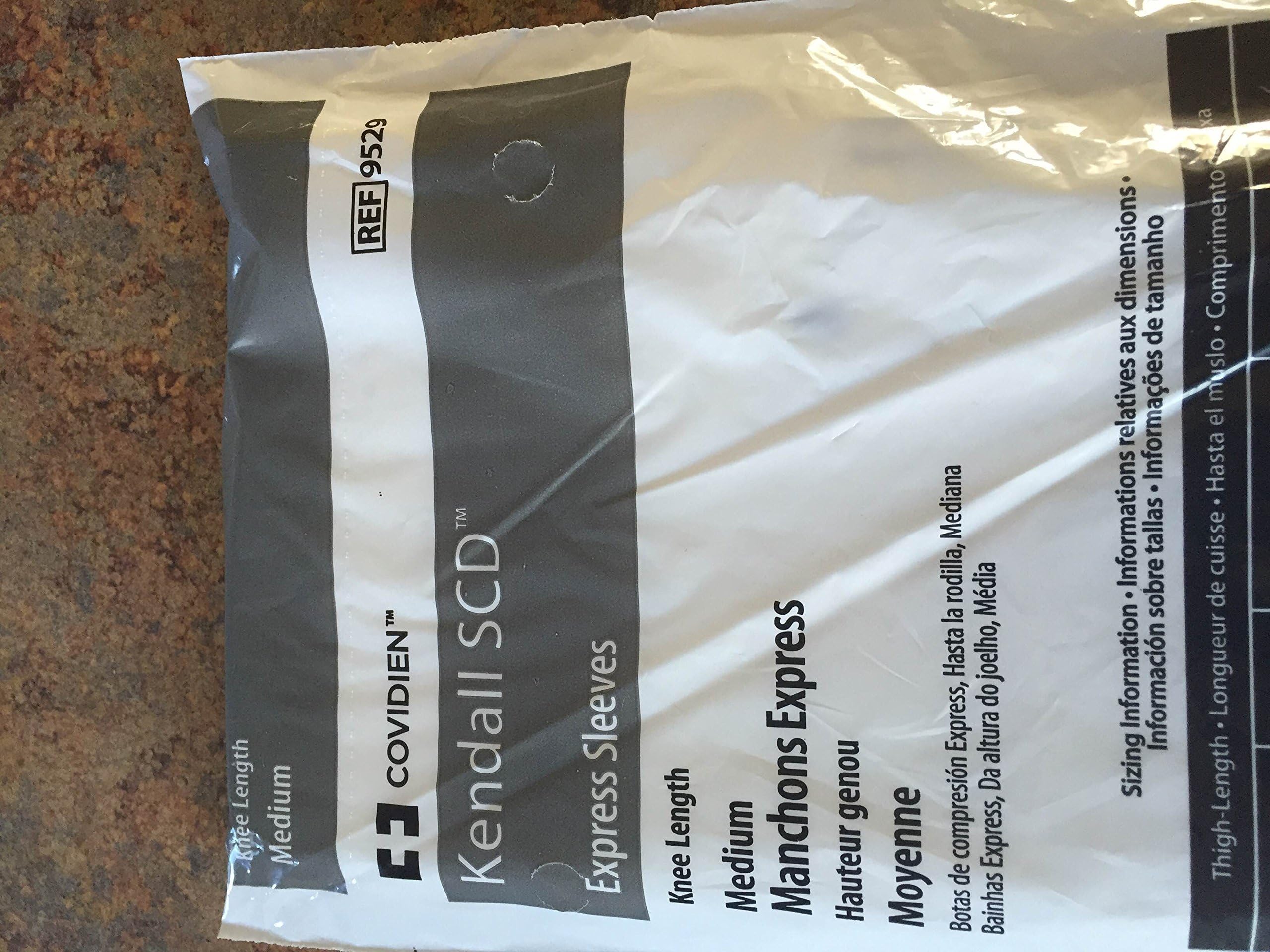 [2-pack] Part Number #9529 SCD Sleeve Knee Length Med.