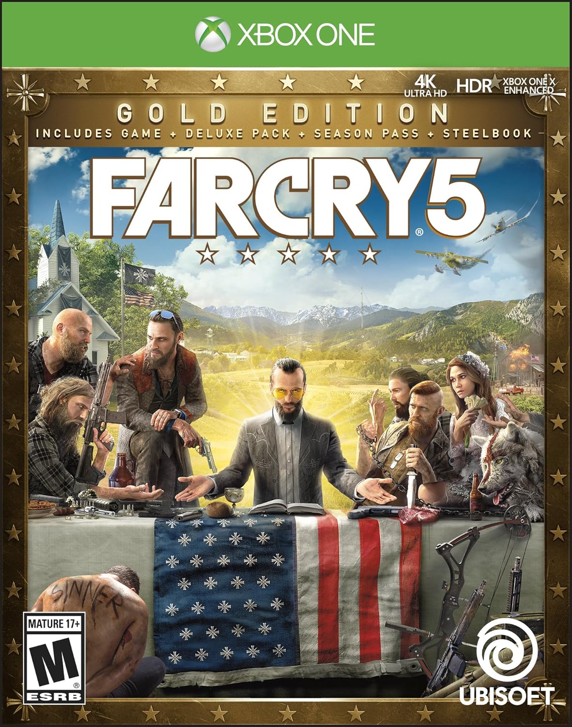 Far Cry 5 Steel book - Xbox One Gold Edition (Renewed)