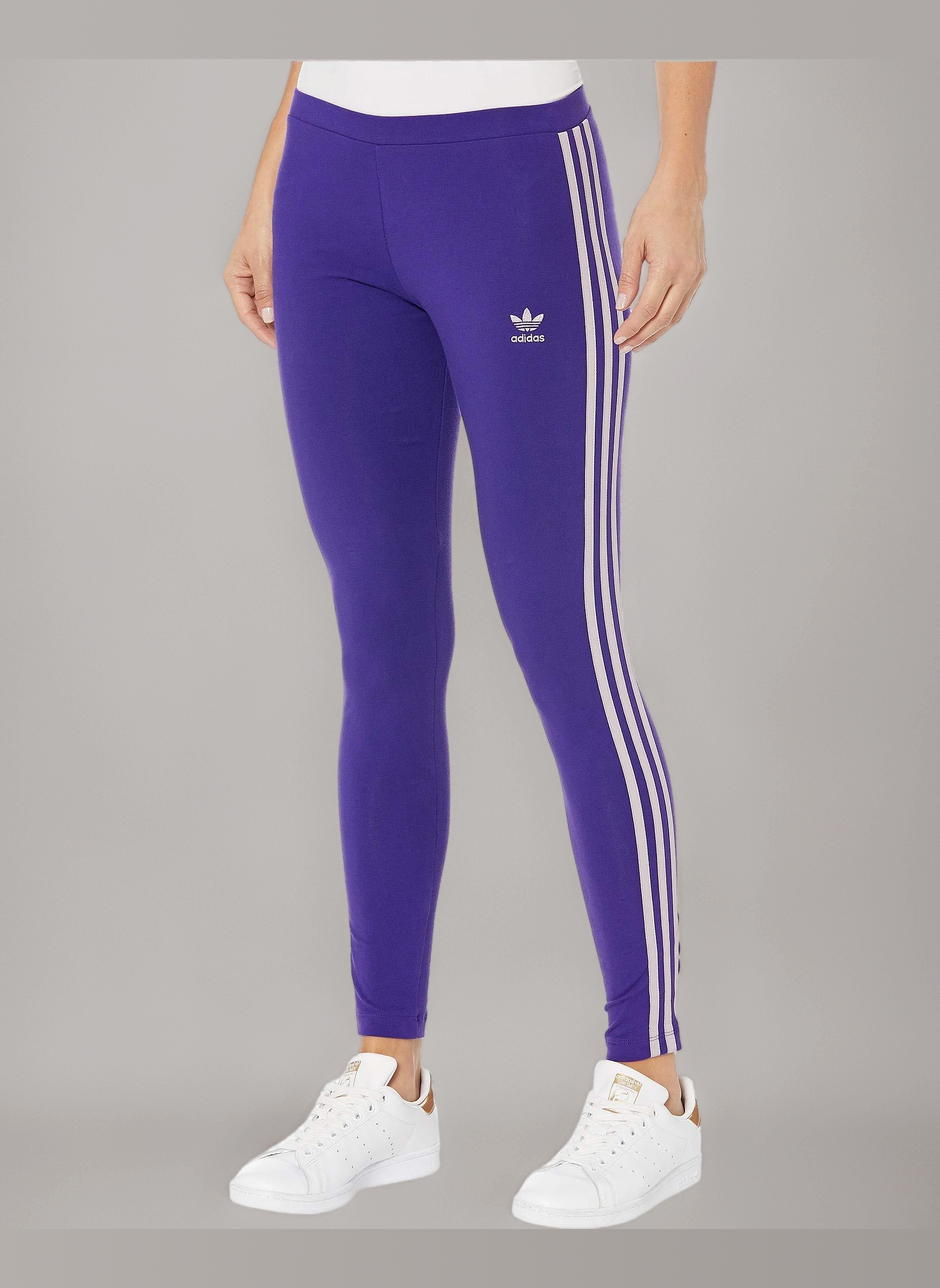Amazon.co.jp: adidas Originals レディース 3ストライプ レギンス US