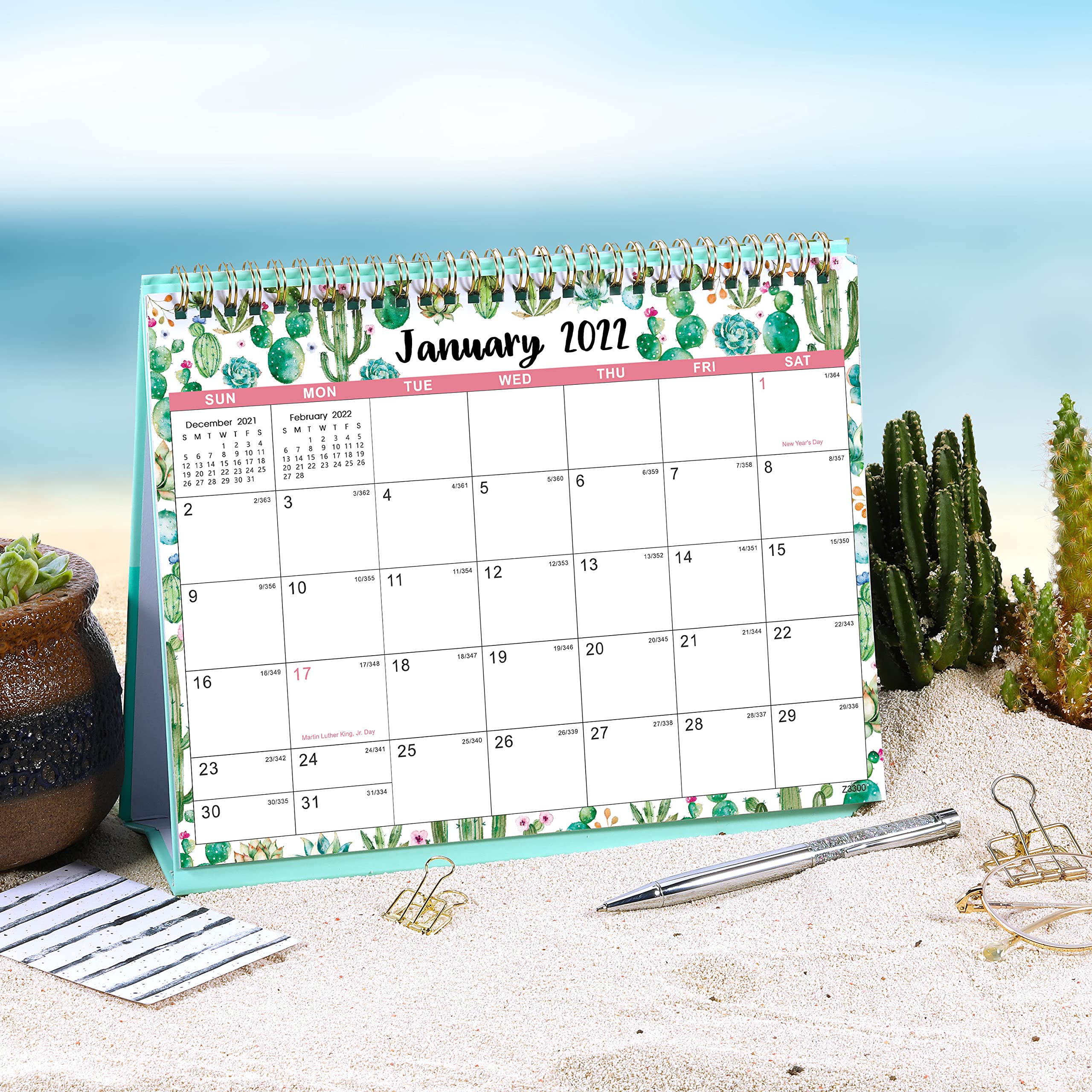 Desk Calendar 20222023 Standing Flip 20222023 Desktop Calendar with