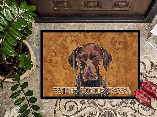 Miniatura 3 de Caroline's Treasures SC9117MAT - Tapete alemán de pelo corto con puntero de pelo corto, 18 x 27 pulgadas, tapete para puerta delantera, interior y
