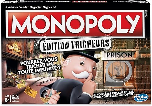 Juego de mesa Hasbro Gaming E1871 Monopoly Cheats