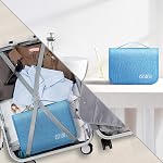 Travel Hanging Toiletry Bag Cosmetic Makeup Organizers for Women Potrable Travel Toiletries Kit Dopp Kit for Men Shaving Bag Bathroom Shower Bag with Hook Waterproof