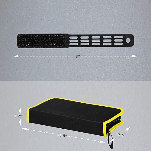 Miniatura 4 de KOTTO Herramientas de soldadura, alicates de soldadura MIG multifunción 8 pulgadas anti-óxido MIG con martillo de soldadura de acero de alto