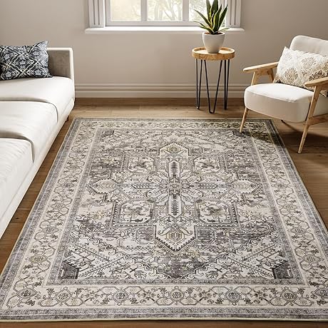 Vintage Oversized Rug: Boho Comfort for Every Room