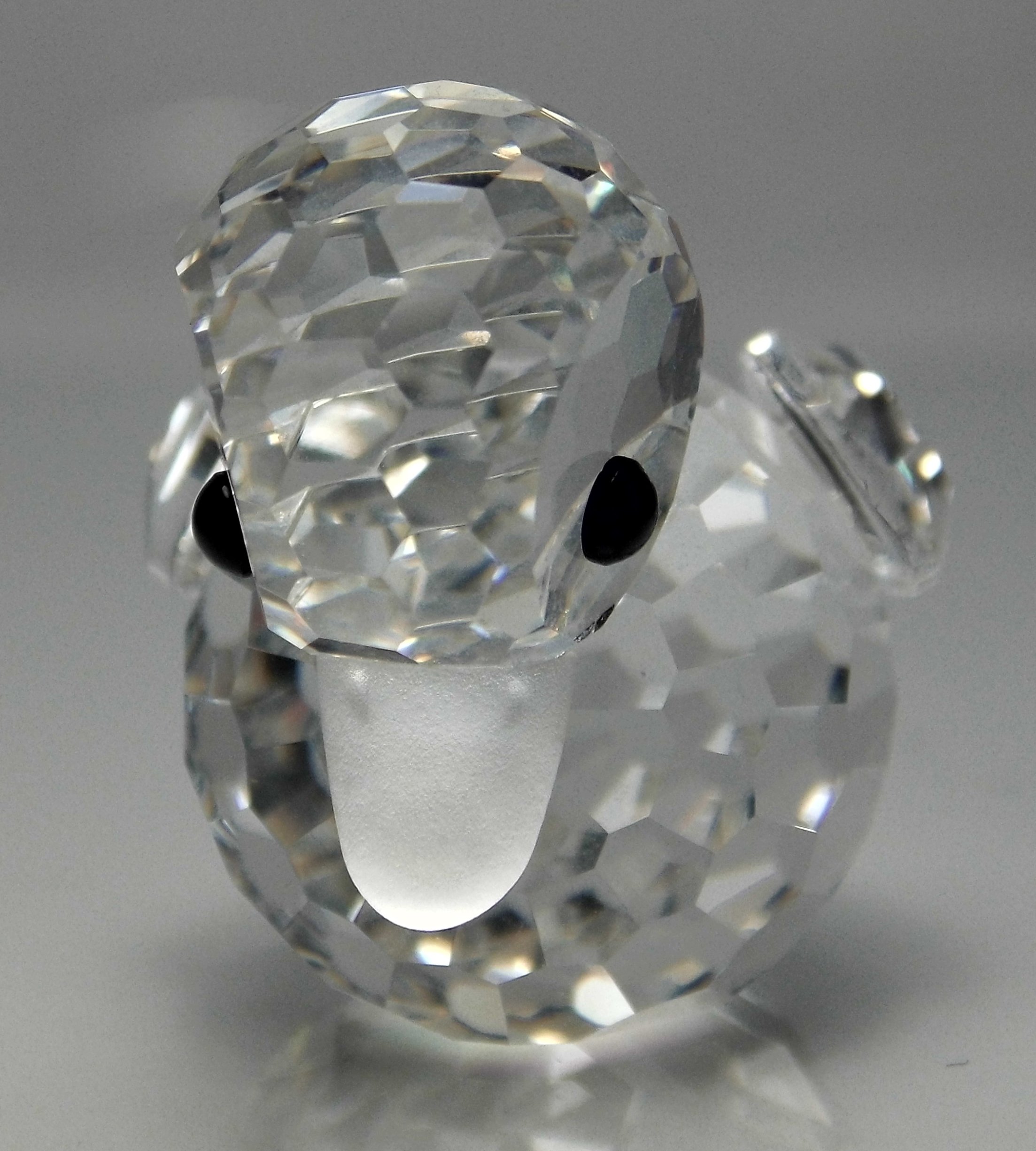 Amazon.co.jp: スワロフスキー クリスタル ミニ スイミング アヒル