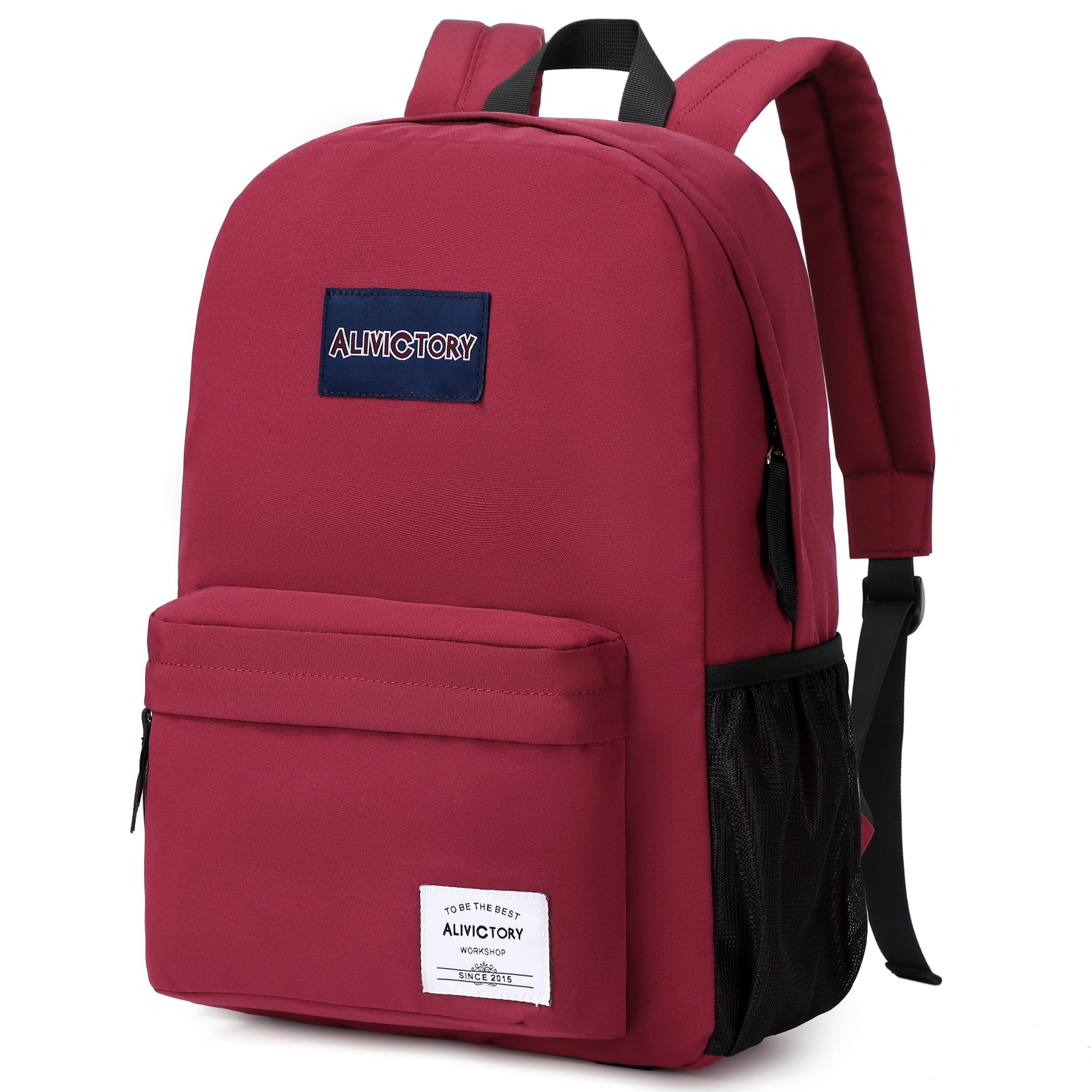 AO ALI VICTORY Backpack for Women Men 17 Inch Laptop Back Pack Large College Bookbag Kids Elementary Middle High School Bag for Girls Boys Teens