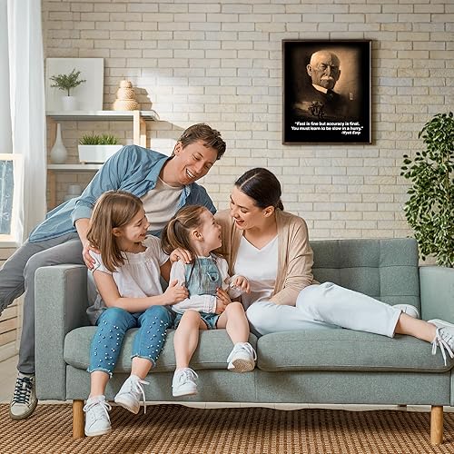 Miniatura 4 de Fast Is Fine - Motivational Wall Art Print, Funny Wyatt Earp Quotes Wall Decor Print. Wall Art For Home Decor, Office Decor, Bar Decor, Man Cave