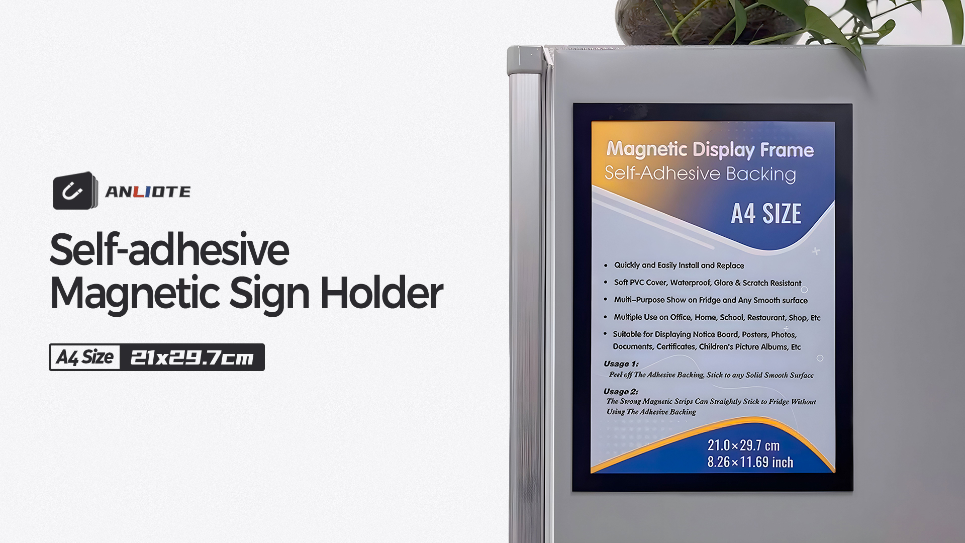 Lot De 5 Cadres Photo Magnétiques Aimants Photo Avec Cadres Photo Magnétiques De Réfrigérateur