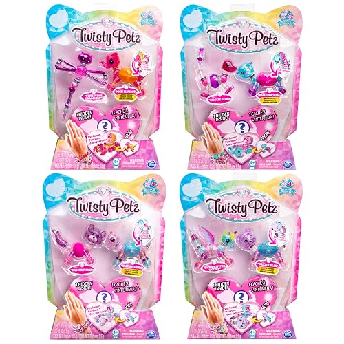 Twisty Petz – Pack de 3 – Bijoux pour enfants